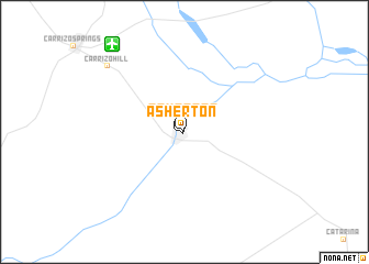 map of Asherton