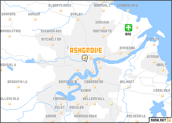map of Ashgrove
