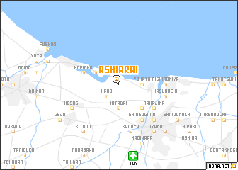 map of Ashiarai