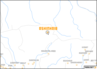 map of Ashinhaib