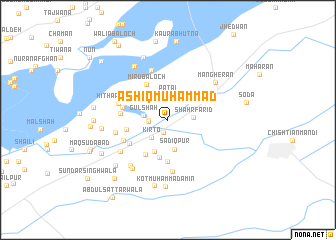 map of Āshiq Muhammad