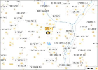 map of Ashi