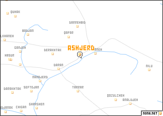 map of Ashjerd