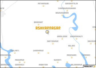 map of Ashkarnagar