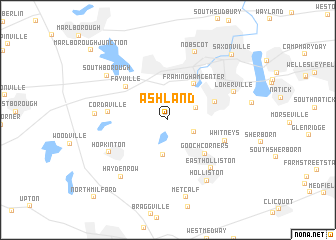 map of Ashland