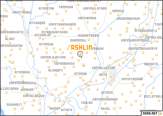 map of Ashlîm