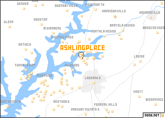 map of Ashling Place