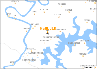 map of Ashlock