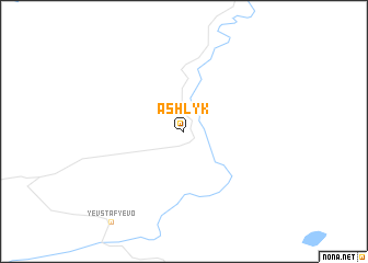 map of Ashlyk