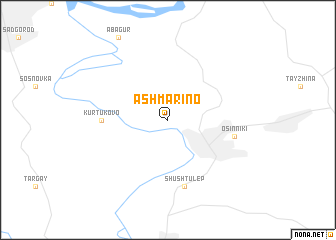 map of Ashmarino