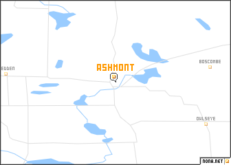 map of Ashmont