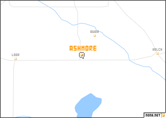 map of Ashmore