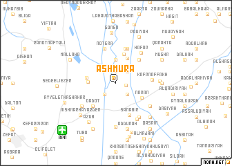 map of Ashmura