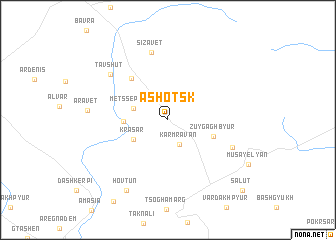 map of Ashots\