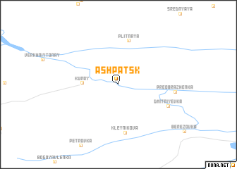 map of Ashpatsk