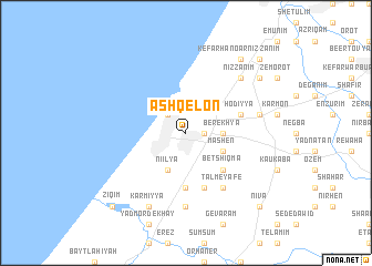 map of Ashqelon