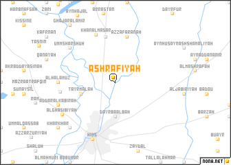 map of Ashrafīyah