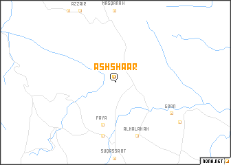 map of Ash Sha‘ar