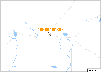 map of Ash Shabakah