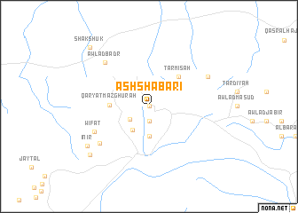 map of Ash Shabārī