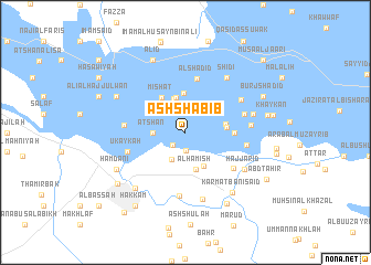map of Ash Shabīb