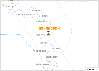 map of Ash Sha‘fah