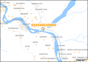 map of Ash Shaghabah