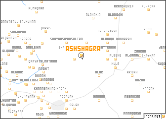 map of Ash Shagra