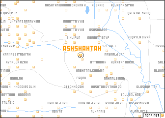 map of Ash Shaḩţah