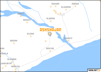map of Ash Shajār