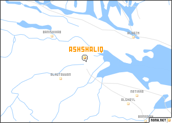 map of Ash Shaliq
