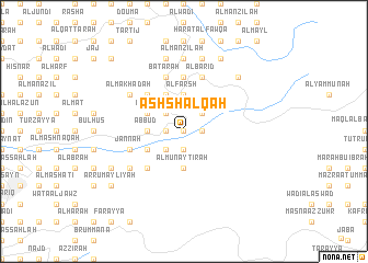 map of Ash Shalqah