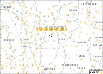 map of Ash Shamāriqah