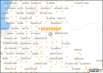 map of Ash Shaqīf