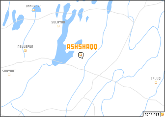 map of Ash Shaqq