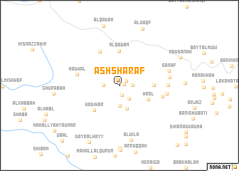 map of Ash Sharaf