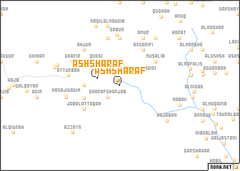 map of Ash Sharaf