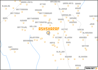 map of Ash Sharaf