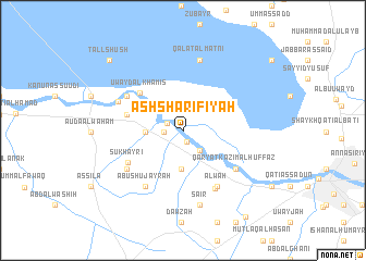 map of Ash Sharīfīyah