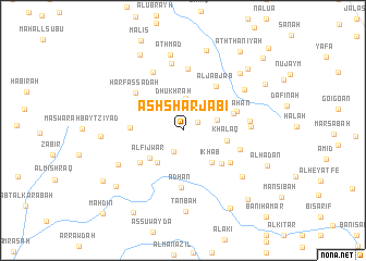 map of Ash Sharjabī