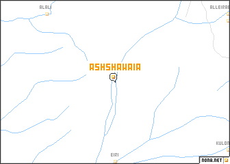 map of Ash Shawaia