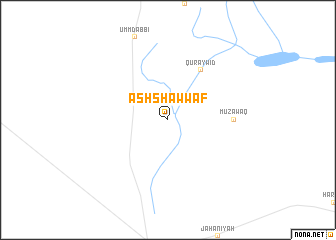 map of Ash Shawwāf