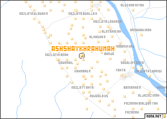 map of Ash Shaykh Raḩūmah