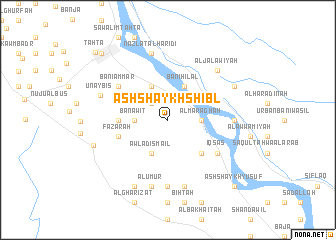 map of Ash Shaykh Shibl