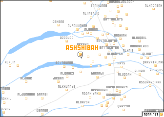 map of Ash Shi‘bah