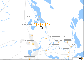 map of Ash Shi‘bah