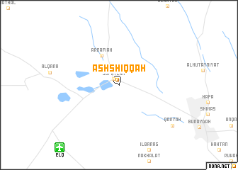 map of Ash Shiqqah