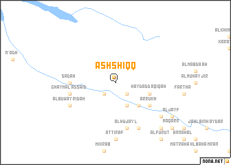 map of Ash Shiqq