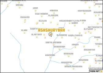 map of Ash Shu‘aybah