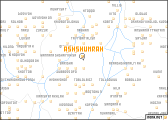 map of Ash Shumrah